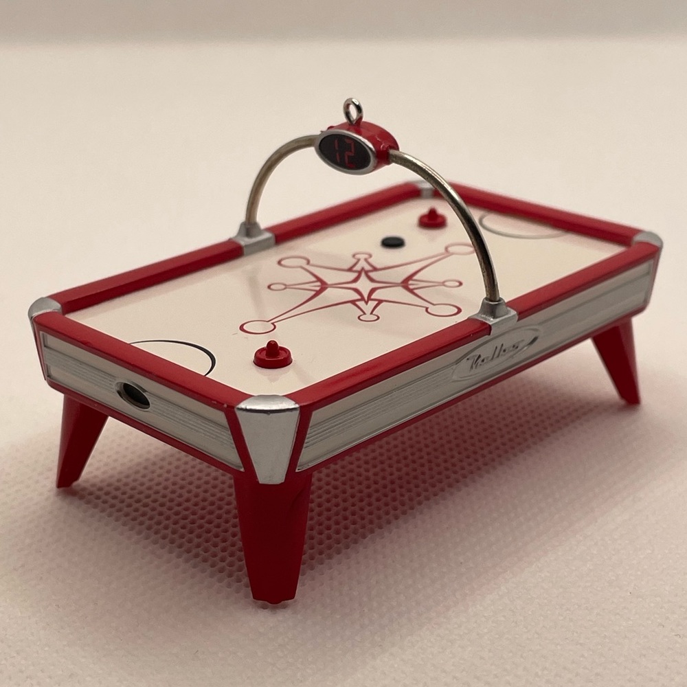 2014 Hallmark Keepsake ornament- “Air Hockey For Christmas”